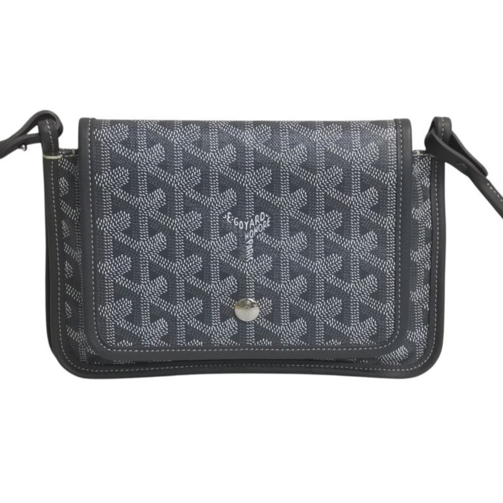 Goyard Bag Shoulder Pouch Gray Plumet Wallet